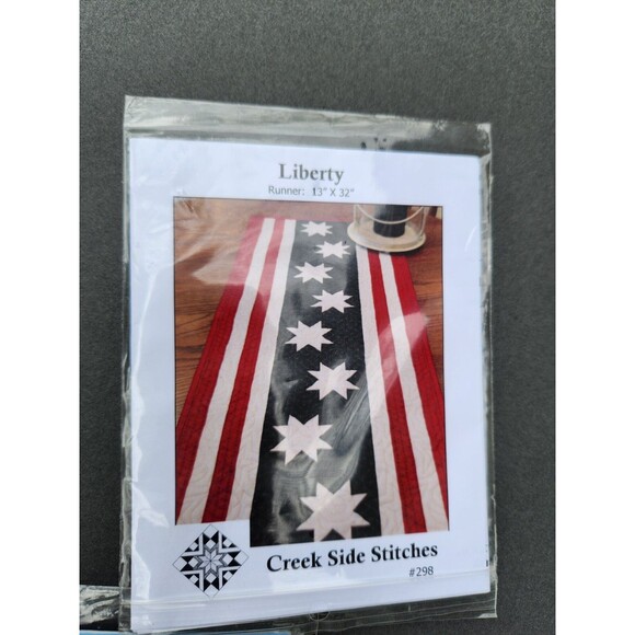 Quilts Sewing Pattern Home Decor Lot Tissue Toppers Potholder Table Runner - Picture 11 of 16